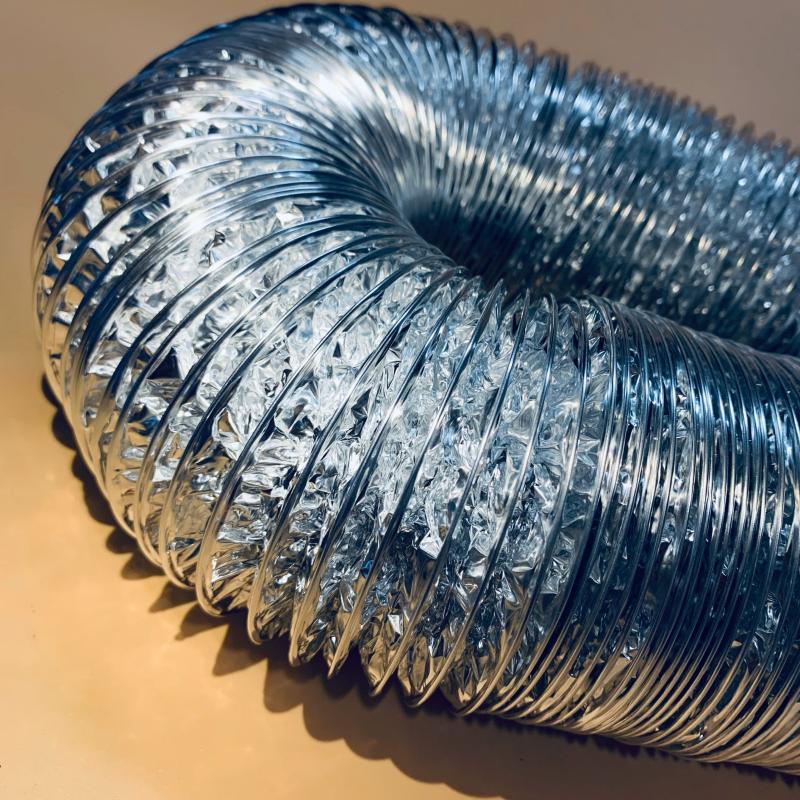 200mm8寸铝箔管送风通风管排风管油烟管伸缩换气管排烟管软管20CM