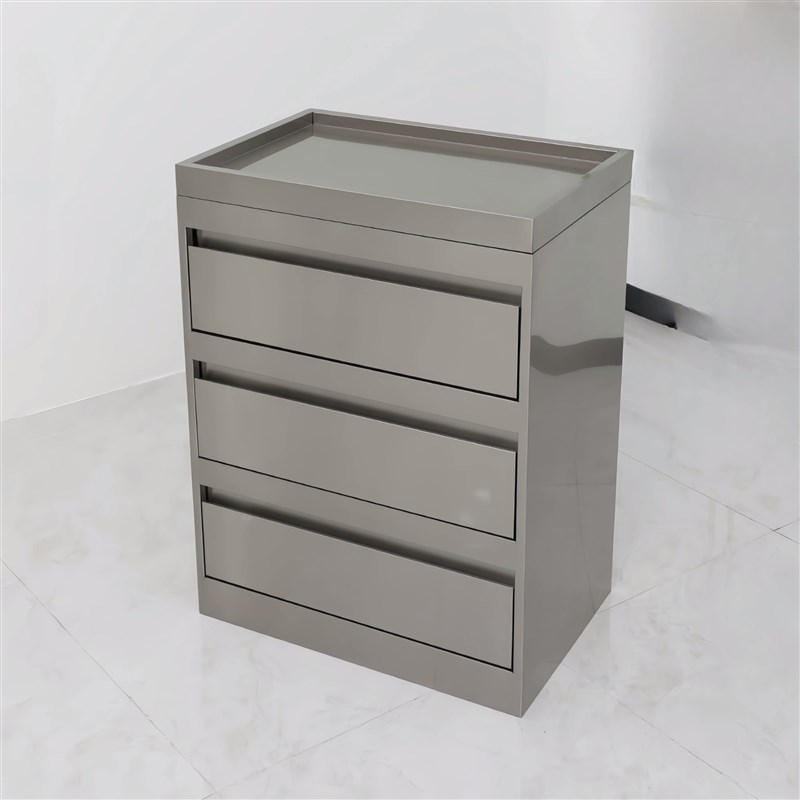 发廊专用不锈钢美发工具柜多抽屉收纳储物台理发店商用设备美发柜