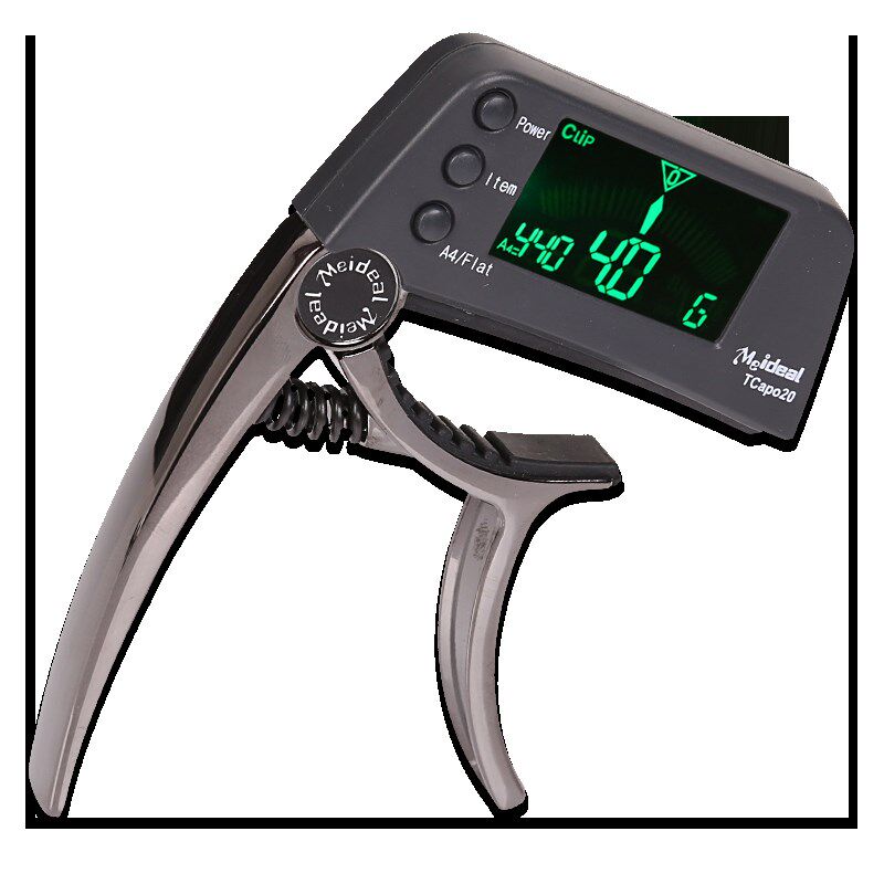 民谣吉他b变调夹调音器电木吉他尤克里里通用校音器变调夹子调音