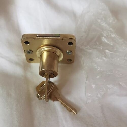 老式抽屉锁101办公桌文件柜锁808柜子柜门锁铜芯 505 303家具锁芯