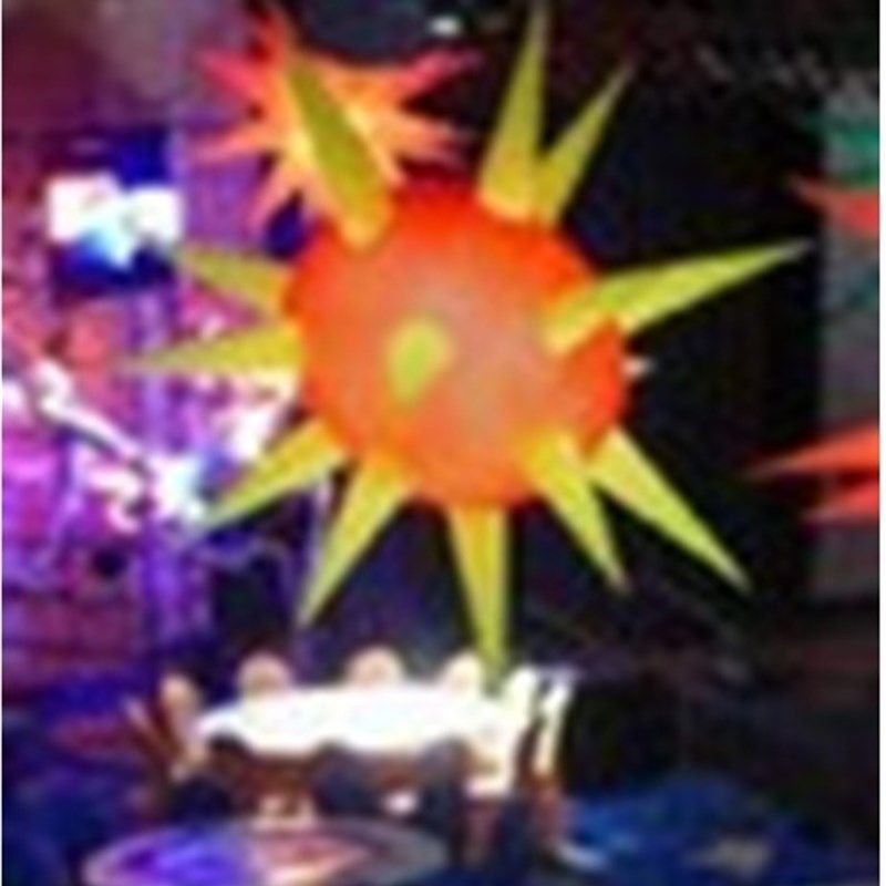 充气灯光星星卡通气模酒吧宴会活动灯光广告用品 拱门卡通 帐篷