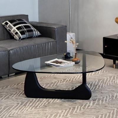设计师野口勇轻奢客厅玻璃茶几小户型家用创意茶几高级感沙发边几