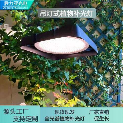 阳台太阳光模拟灯仿太阳全光谱灯室内养兰花卉蔬菜植物生长补光灯
