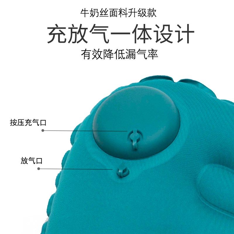 按压充气U型枕旅行便携折叠车载冲气枕头飞机高铁护颈枕腰枕新款,户外/登山/野营/旅行用品,枕头,淘宝优惠券,粉丝福利购,淘宝优惠卷
