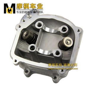 踏板车助力车GY6 150气门缸头总成欧二欧2二次补气国三气缸头 125