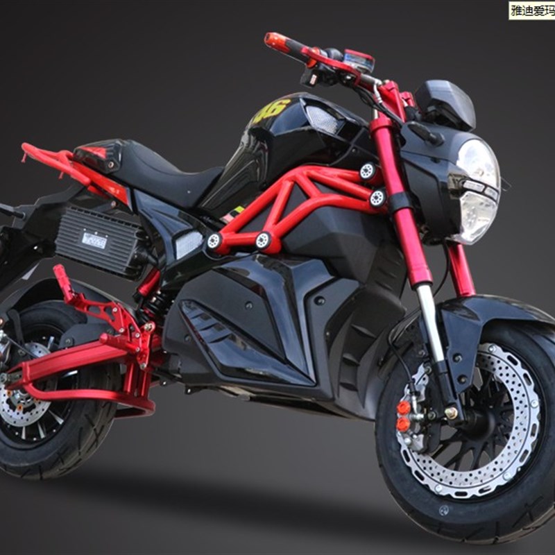 怪兽护杠摩托车电动车改装前保险杠保护杠竞技护杠车体护杠