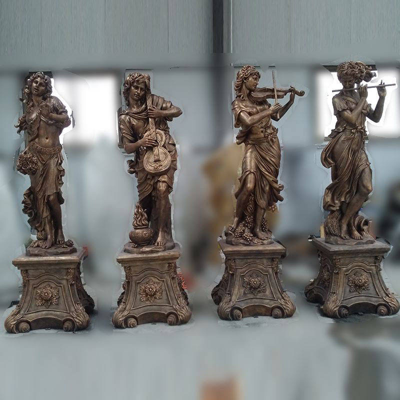 玻璃钢西方人物拼接女神雕像欧式雕塑别墅庭院酒店景观装饰摆件