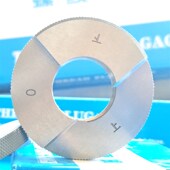 成量环规美标螺纹量规圆锥密封管螺纹环规1 27NPT螺纹规台阶规