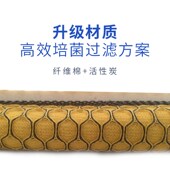 壹诺SSS碳纤维过滤棉 高密度净化水质硝化细菌 鱼缸水族箱生化棉