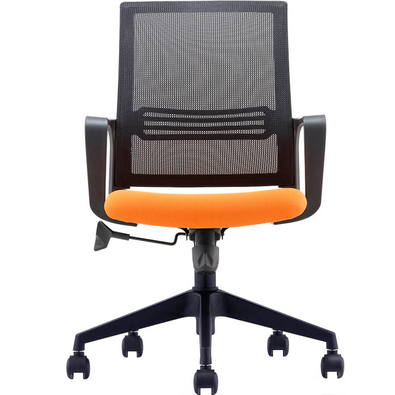 带滑轮扶手电脑椅子可升降u透气网布靠背办公会议转椅家用滚轮座