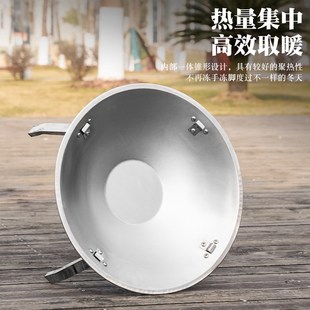 户外支架火盆f烧烤炉户外烤肉取暖炉子围炉煮茶家用木炭室内烤火