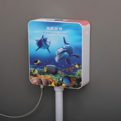 厕所马桶蹲便器节能卫生间加厚冲水箱蹲便家用抽水挂墙式蹲坑水箱