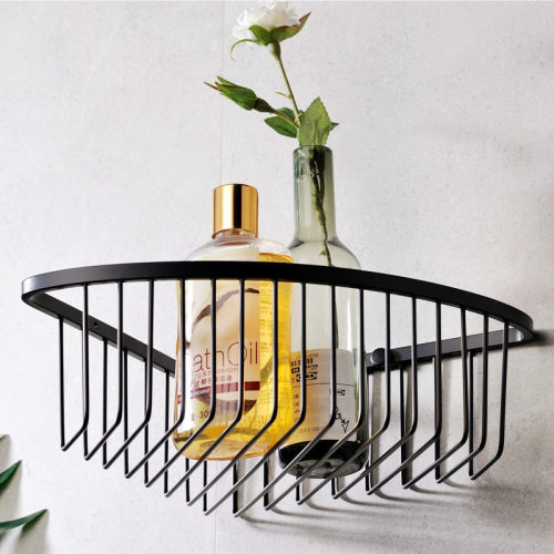 浴室三角架置物挂不锈钢壁架靠墙角拐角架卫生间转角架三角篮收纳