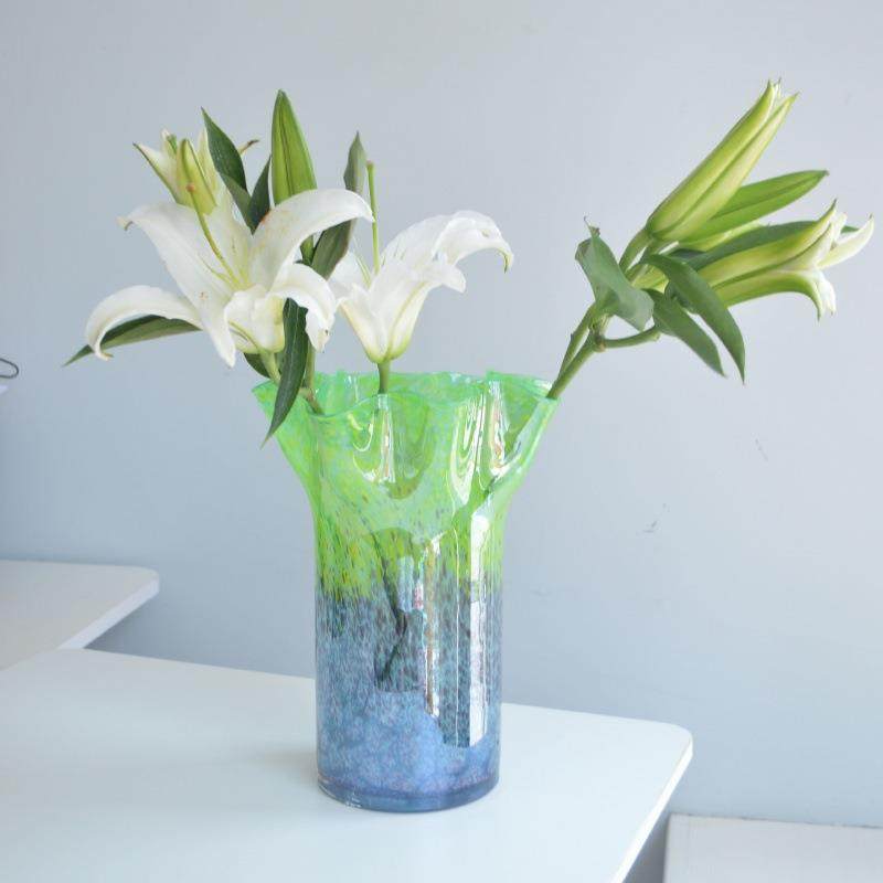 彩色肌理褶皱大口径花边中古风花瓶北欧手工白菜口花器摆件,纺织面料/辅料/配套,纺织机械配件,淘宝优惠券,粉丝福利购,淘宝优惠卷