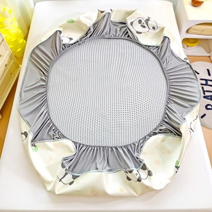 定制夏天冰丝凉席儿童床笠罩120X190X150X90*135X200X220cm榻榻米