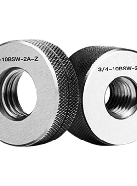 BSW英制螺纹环规 惠氏通止规 BSW1/4 3/8 5/8 R检测通止规定制55