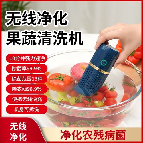 果蔬净化器肉类蔬菜水果净化机家用果蔬清洁机去除农残洗菜机