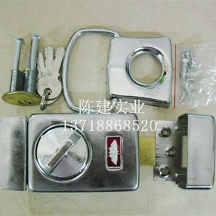 505 金蝶牌木门锁502 506方形单舌撞锁门锁 标准通用老式 带手拉环