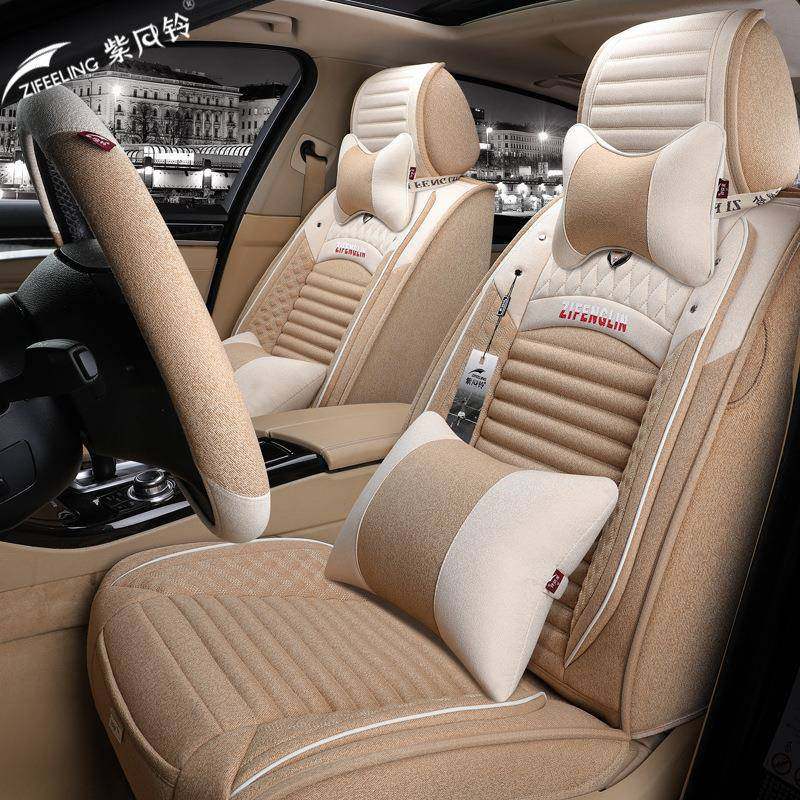 荞麦汽车坐垫四季通用车内用品冬季座椅套全包座套全包围布艺座垫,自行车/骑行装备/零配件,更多零件/配件,淘宝优惠券,粉丝福利购,淘宝优惠卷