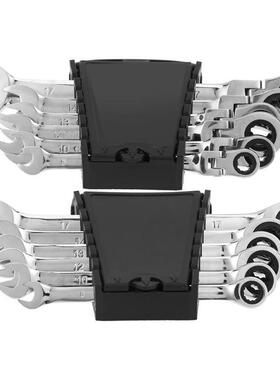 棘轮扳手活动头固定头6PC汽修套装6件套棘轮套装