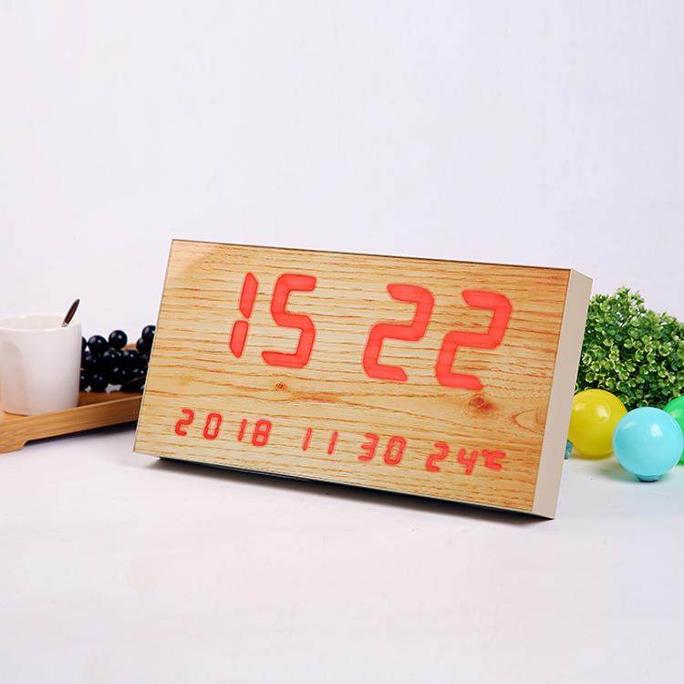 外贸木质电子钟多功能日期温度显示座钟台挂两用木头钟,清洗/食品/商业设备,风口/风叶/风机配件,淘宝优惠券,粉丝福利购,淘宝优惠卷