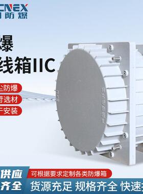 防爆接线箱IIC砂箱防爆接线箱空箱控制箱检修箱电源照明开关箱