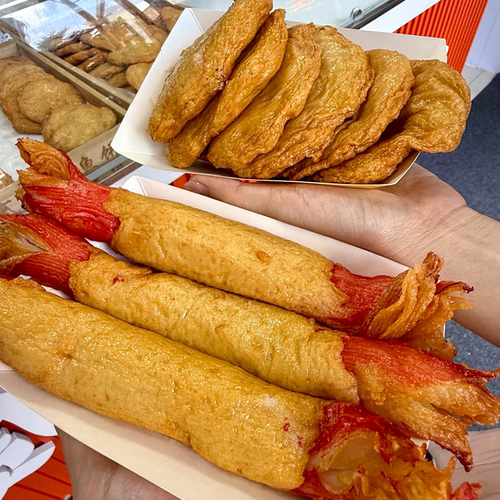 商用巨无霸蟹柳炸鱼饼卷蟹柳