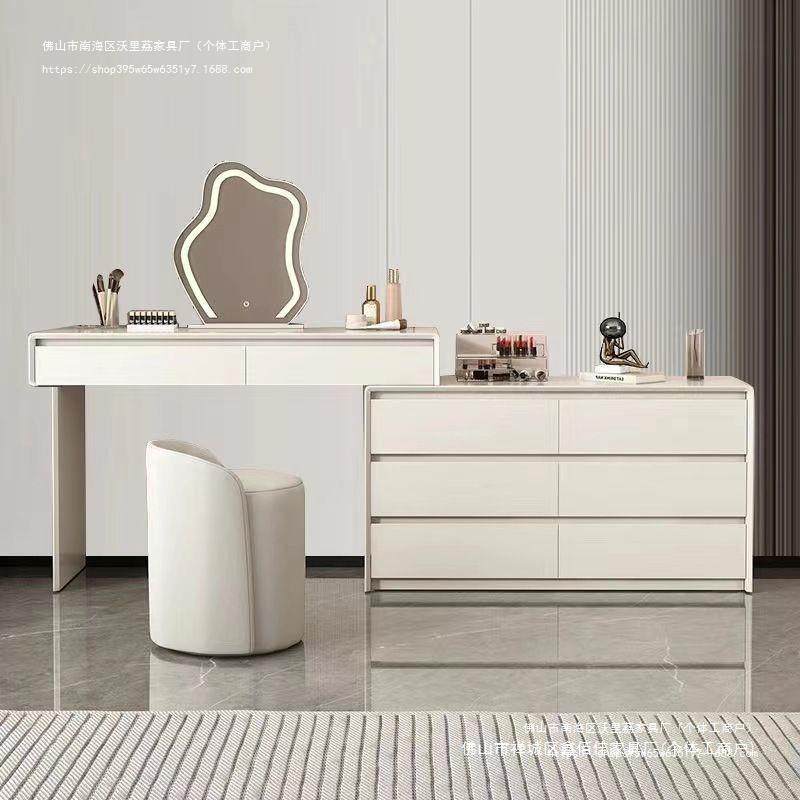 实木梳妆台简约卧室奶油风斗柜现代简约网红化妆台一体化妆桌组合,鲜花速递/花卉仿真/绿植园艺,割草机/草坪机,淘宝优惠券,粉丝福利购,淘宝优惠卷