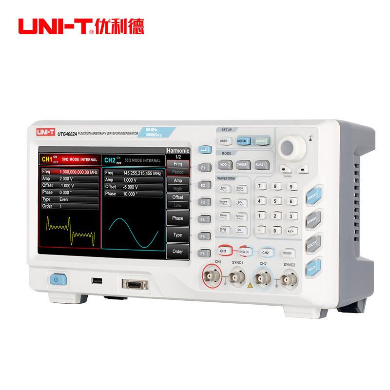 优利德双通道函数/任意波形发生器信号源UTG4082A信号发生器