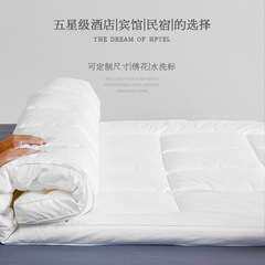 舒适垫床褥保护垫床垫羽丝绒棉床护垫被加厚单双人床酒店民宿布草