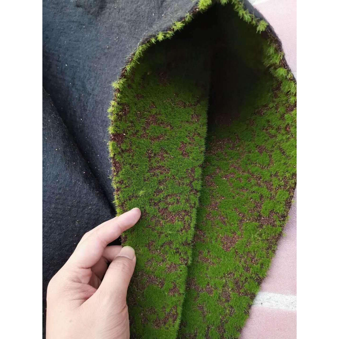绿植墙青苔草坪苔藓草坪青苔盆景场景橱窗假苔藓软装装饰