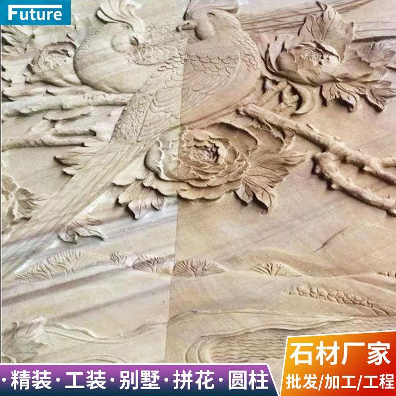 大理石外墙装饰浮雕墙面立体浮雕别墅庭院墙壁画