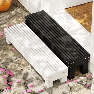 户外实木增高台阶室外门口浴室踏步木阶梯厨房木质脚踏板垫高楼梯