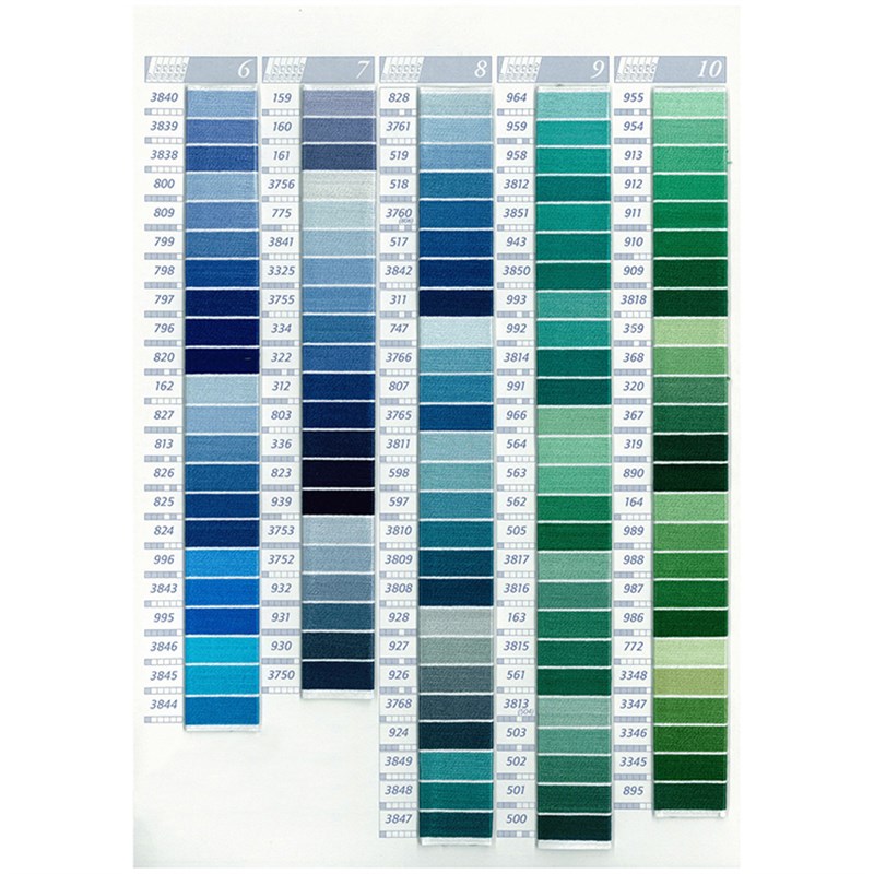 新品十字绣线800米6股447颜色250克可选公斤25号DIY手工刺绣鞋垫