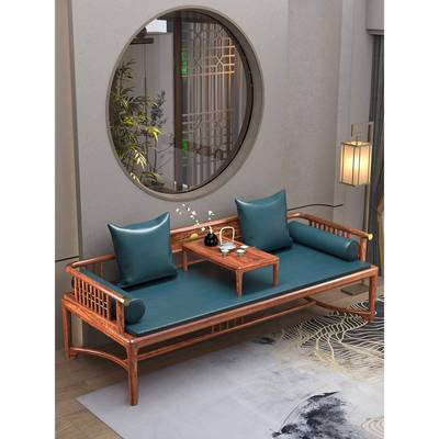 户型中式家具桌椅茶桌合家组合小户型罗汉木小户罗汉床奢实木沙发