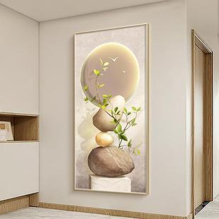 2023新款 饰画过道走廊客厅挂画 奶油风时来运转现代简约入户玄关装