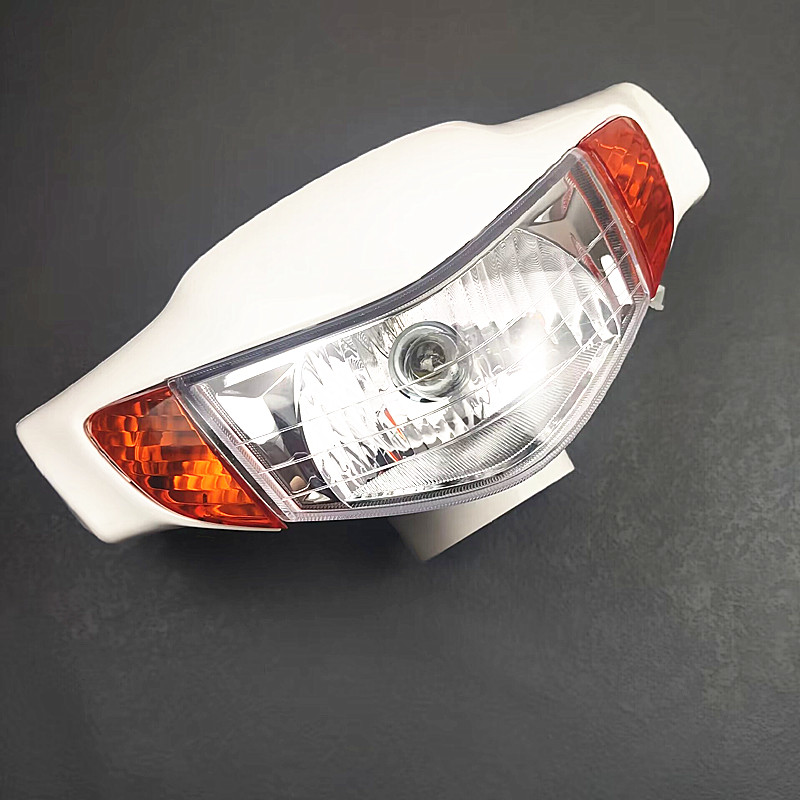 摩托车配件福喜国三国二巧格一代头壳后脑开关启动仪表罩灯箱外壳