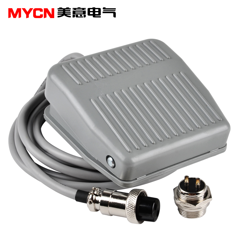 TFS-201脚踏开关脚踩式足控制器220v冲床行程配件银点芯子带线2米