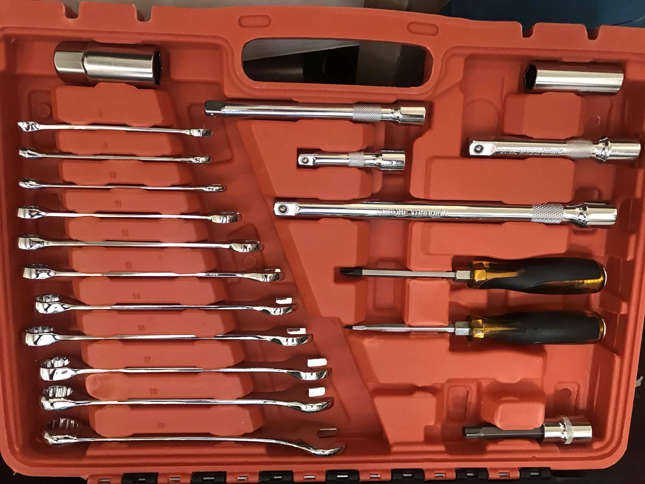 络钒钢121件套汽修工具套装汽车维修组套120+1件套筒扳手组合工具