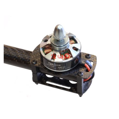 四轴 碳纤航拍机架 ZD550/ZD850/飞跃650 25MM/20MM 电机座安装座