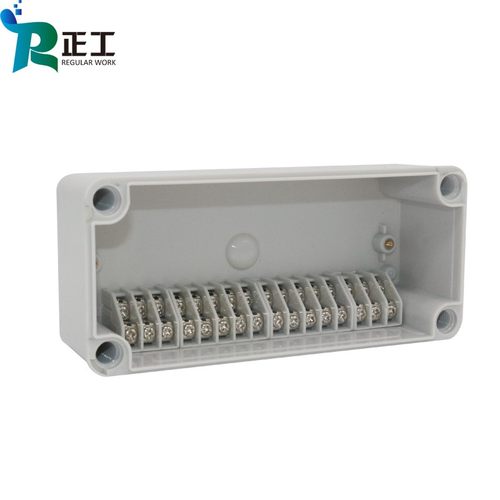 180*80*70mm户外防水接线盒室外塑料防雨16P位端子工业电源分线盒