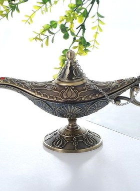 阿拉丁神灯 礼物节日愿望许愿灯神工艺礼品摆设P 创意抽象奇趣摆