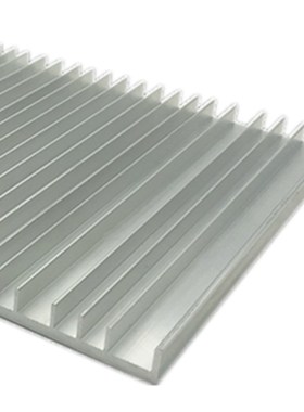 电器铝制散热片 大功率薄款散热器 大尺寸导热铝块150*226.5*10MM