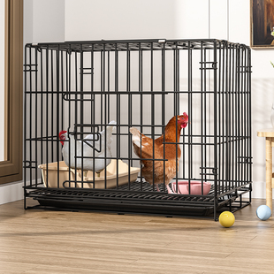 鸡笼子家用室内室外小号大号特大号鸡舍鸭子鹅家禽折叠阳台养殖笼