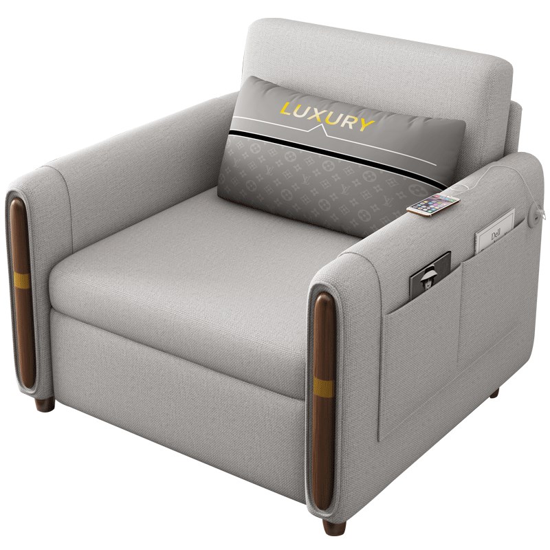 沙发床两用单人阳台宽80小户v型1米宽网红多功能折叠床2021年新款