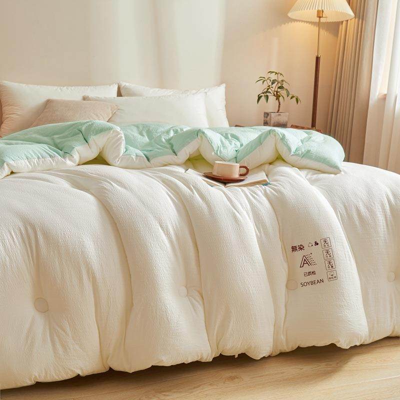 新款亲肤原棉提花大豆被春秋被加厚冬被子被芯冬被单被拉链子母被,鲜花速递/花卉仿真/绿植园艺,割草机/草坪机,淘宝优惠券,粉丝福利购,淘宝优惠卷