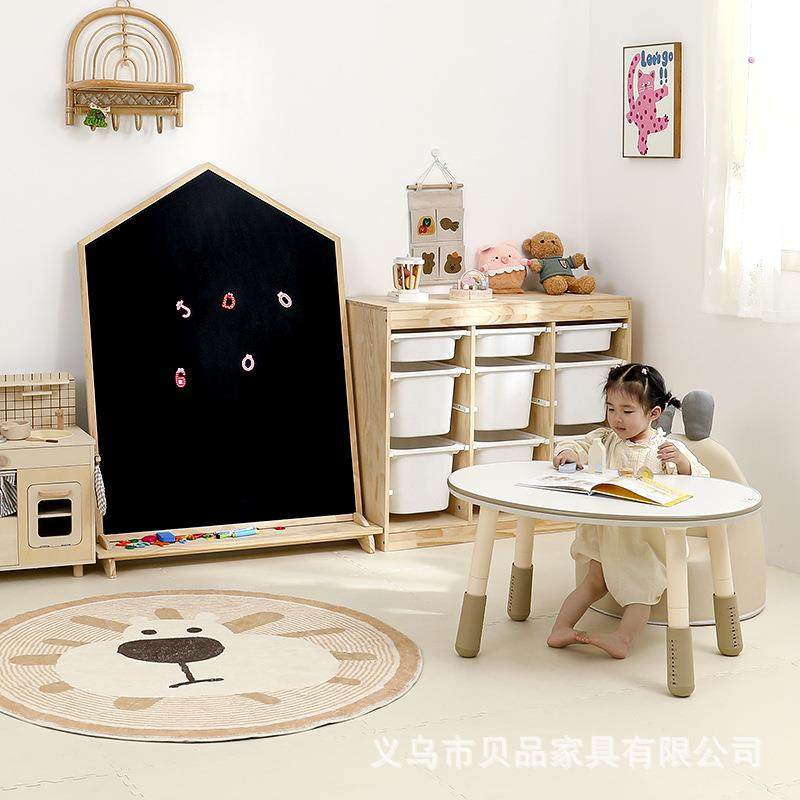 儿童收纳柜实木客厅宝宝用品绘本分类整理柜抽屉式蒙氏玩具储物柜,住宅家具,儿童书柜,淘宝优惠券,粉丝福利购,淘宝优惠卷