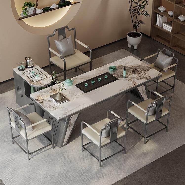 现代简约岩板茶桌茶台一桌五椅泡茶桌套装办公室接待室茶桌椅子,自行车/骑行装备/零配件,更多零件/配件,淘宝优惠券,粉丝福利购,淘宝优惠卷