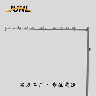 供应道路监控杆L型八角杆室外监控杆交通监控杆件悬臂监控杆