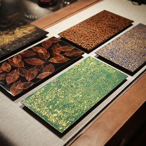 手工大漆干泡盘自然生漆打磨茶承盘承功夫茶具中式炮式茶壶干日台